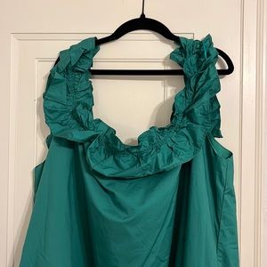 Hyacinth House by Tuckernuck dress in emerald green